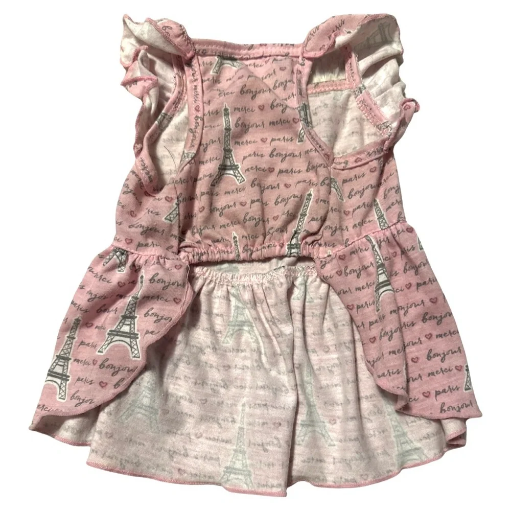 Smoochie Pooch Paris Dog Dress Small